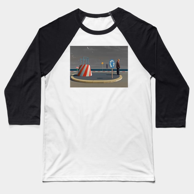 Jeffrey Smart Baseball T-Shirt by Kollagio